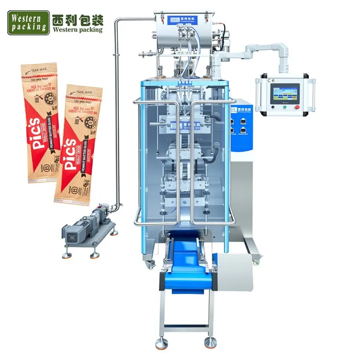 Baliaci stroj na tyčinky so šalátovou omáčkou